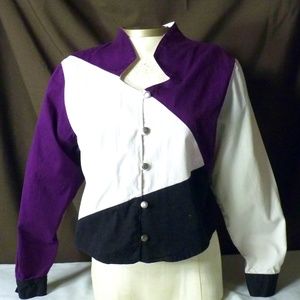 Vintage Ozark Mountain Jean Co Women's Medium LS Western Cowgirl Shirt USA